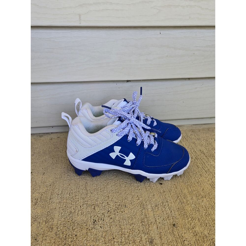 Under Armour Boy's UA Leadoff Low RM Jr. Baseball Cleats Size 12K